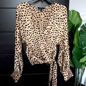 Cheetah Print Top